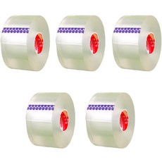 Lanube 透明凝膠超強力矽膠雙面透明膠帶 5cm x 5m, 5個