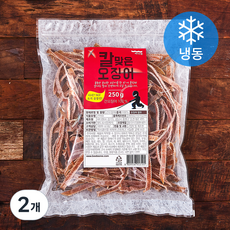바다원 칼맞은 오징어 (냉동), 250g, 2개