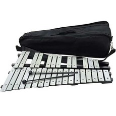 Weiden 專業樂器 成人用木琴, 銀色 + 黑色, 28鍵以上