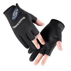 Riso House 防滑休閒手套, 黑色, 1個