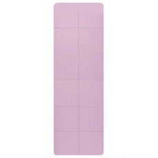 HONDONI 摺疊瑜珈健身午休墊 附束口收納袋, 香芋紫