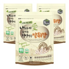 내아이애 유기농 정성빚은 쌀튀밥 과자, 쌀, 50g, 3개