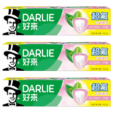 DARLIE 好來 超氟抗敏護理牙膏 含天然薄荷精華, 140g, 3條