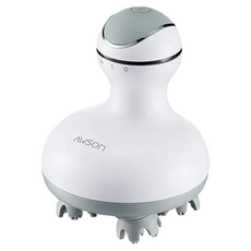 AWSON 歐森 輕攜式頭肩按摩器 AWM-8001 模擬真人按摩手法 IPX6防水 乾濕兩用, 白色