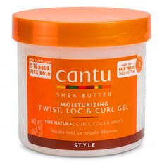 cantu 乳木果油保濕捲髮定型凝膠, 369g, 1個