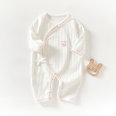 STARDOOR 嬰兒刺繡迷你兔連身衣