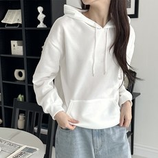 女款簡約基本款連帽長袖T恤 TSP1272