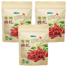 統一生機 有機枸杞袋裝, 150g, 3包