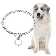 TITAN 扼流鏈超大狗訓練鉻強力牽引繩 X-HEAVY 56 cm, 單色, 1個