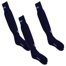 FUERZA 成人足球襪 3入, 深藍