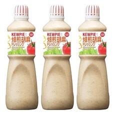 kewpie 培煎胡麻醬, 1L, 3瓶