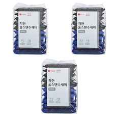 LOTTE 樂天 e.Life 優質鋼絲絨菜瓜布, 3個, 10入