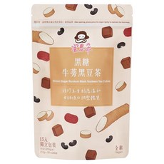 蜜思朵 黑糖牛蒡黑豆茶, 17g, 15顆, 1袋