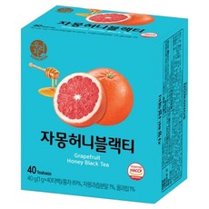 우리차 자몽허니 블랙티, 1g, 40개입, 1개