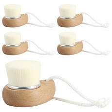 웨신 모공 브러쉬, 5개, 우드