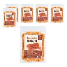 해야미 빼빼징어 오징어소면, 100g, 6개
