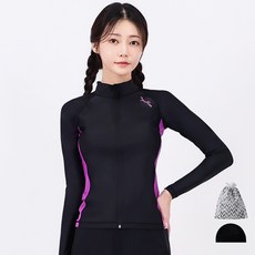 aquatica 女款防磨拉鍊上衣 AQAWZ