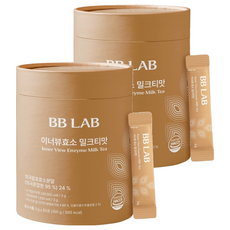 BB LAB 科研 15種穀物萃取酵素粉 奶茶口味 50條入, 2罐, 150g