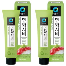 청정원 연와사비, 95g, 2개