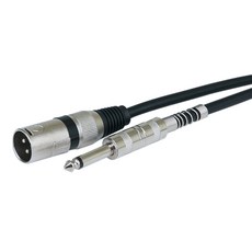 Haemil XLR Canon PC 3.5 高級型麥克風線 Canon公 5.5單聲道公 10m, 05號, 混合色, 1個