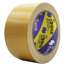 신흥테이프 국산 대용량 라바 청면테이프 48mm x 25M 베이지, 1개