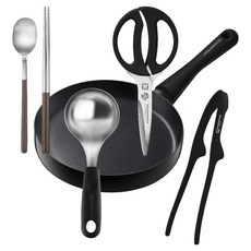 바겐슈타이거 나혼자 조리도구 세트, 혼합색상, 1세트, 5종