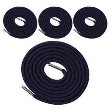 동대문단추왕 고급 원형 후드끈 철팁 스트링, 네이비, 4개