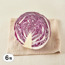 친환경 적채 500g, 6개