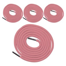 동대문단추왕 고급 원형 후드끈 철팁 스트링, 딥인디핑크, 4개
