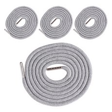 동대문단추왕 고급 원형 후드끈 철팁 스트링, 멜란지그레이, 4개