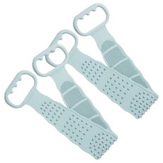 Hilo 無痛矽膠雙面按摩器, 2個, 薄荷, 1入