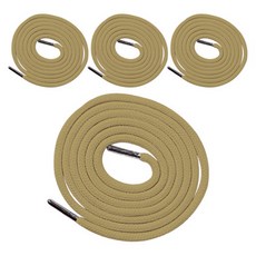 동대문단추왕 고급 원형 후드끈 철팁 스트링, 베이지, 4개