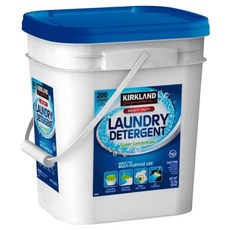 Kirkland 科克蘭 SIGNATURE 專業級濃縮洗衣粉 200匙次, 12.7kg, 1桶