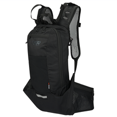 nSR RIDInG 多功能後背包, 全黑色, 1個