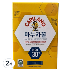 카필라노 마누카 MGO30+ 스틱, 7회분, 2개