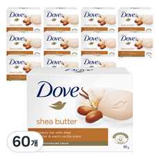 Dove 多芬 乳木果油香草美膚皂, 90g, 60入