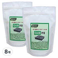 어반데이즈 국산 완도 다시마 분말가루, 200g, 8개