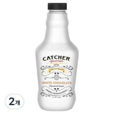 캐처 프로페셔널 화이트초코 소스, 1L, 2개