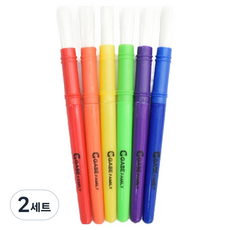 GabeFamily 彩虹美術畫筆6件組 KS5865