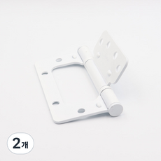 簡易鉸鏈 4350 白色, 2個