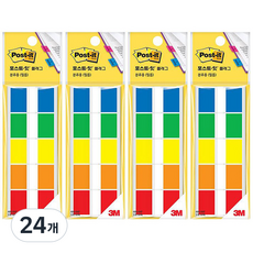 포스트잇 플래그 분류용 필름 인덱스 플래그 680-5KP, 1개입, 24개