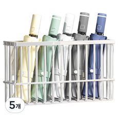 Beurrureikeu 磁吸式雨傘架, 5個, 白色