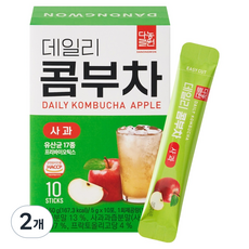 Danongwon 蘋果康普茶, 5g, 10入, 2個