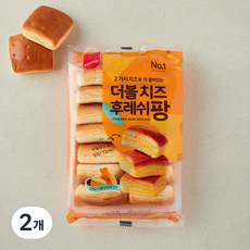 삼립 더블 치즈 후레쉬팡, 20g, 2개, 14개입 20g, 2개, 14개입