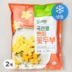 풀스키친 국내산 콩 쁘띠 꽃두부 (냉동), 1kg, 2개