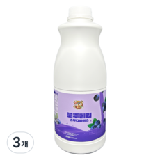 데일리팝 블루베리 스무디베이스, 3개, 1.8kg