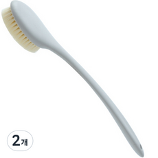 Woni's 圓形身體刷, 灰色, 2個, 1入