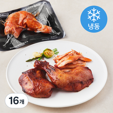비비큐 매달구맛 통다리 바베큐 (냉동), 170g, 16개