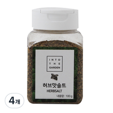 딜리셔스마켓 허브맛솔트 소형, 100g, 4개