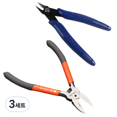 O-ON 模型迷你斜口鉗 2件組 125mm, 3套